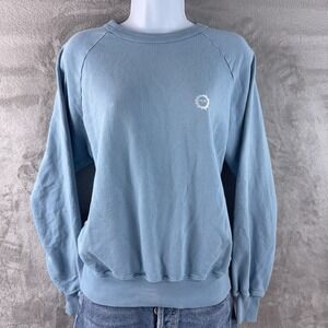 Big Bud Press Sweatshirt Womens Size XS Blue Crewneck Pullover Made in‎ USA